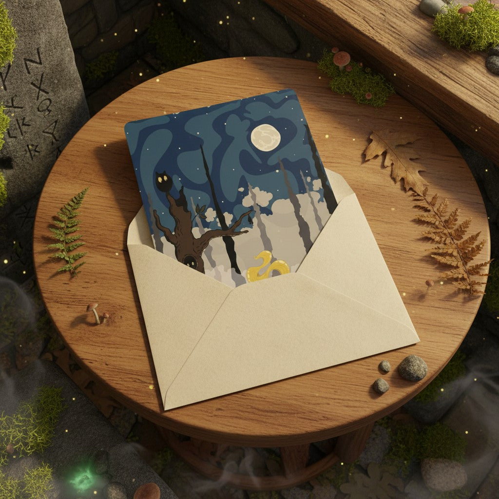 Illustration Hunvreoù Paper –  – univers poétique nature Bretagne