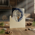 Illustration Hunvreoù Paper – Loup - Carte – univers poétique nature Bretagne