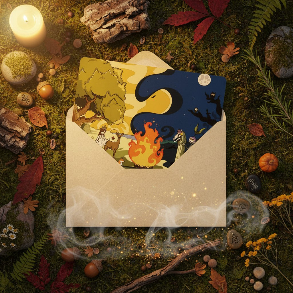 Illustration Hunvreoù Paper –  – univers poétique nature Bretagne