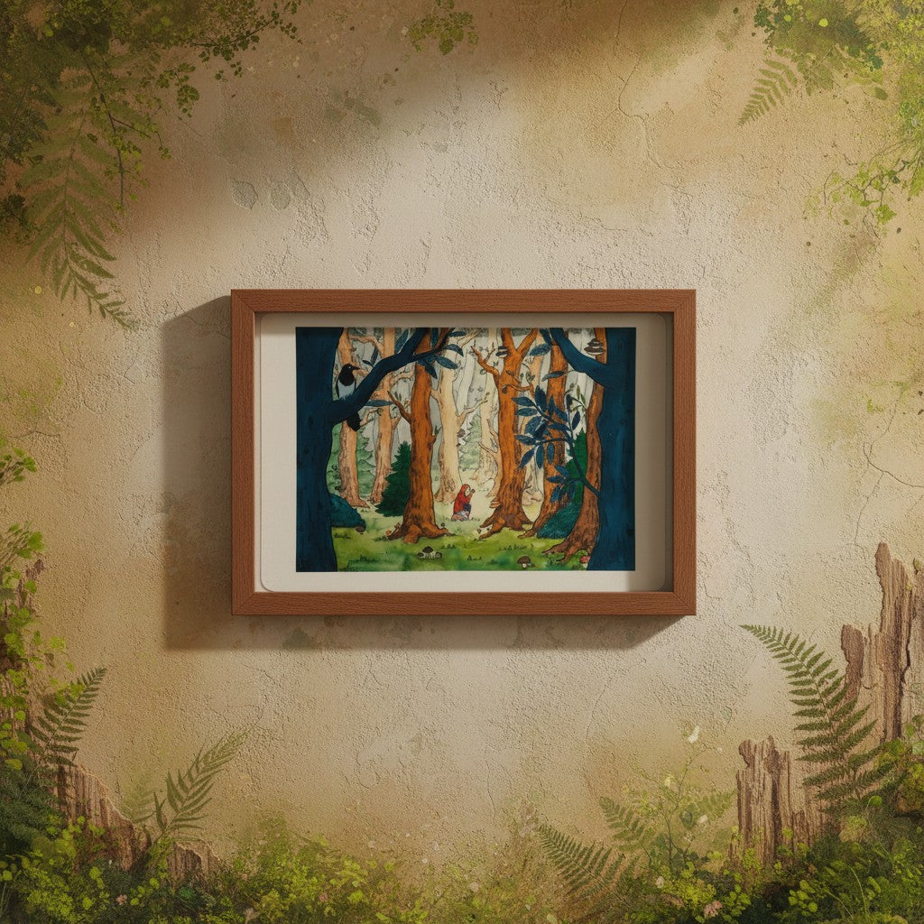 Illustration Hunvreoù Paper –  – univers poétique nature Bretagne