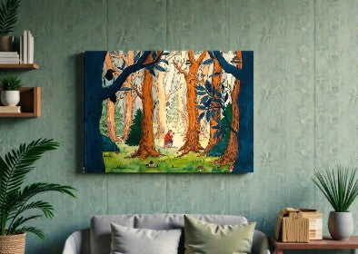 Illustration Hunvreoù Paper –  – univers poétique nature Bretagne