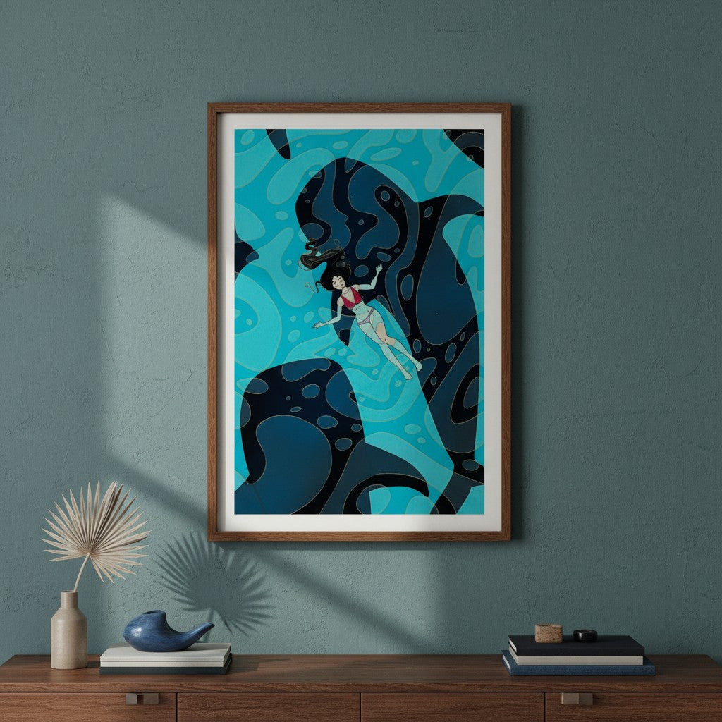 Illustration Hunvreoù Paper – Dream - Affiche – univers poétique nature Bretagne