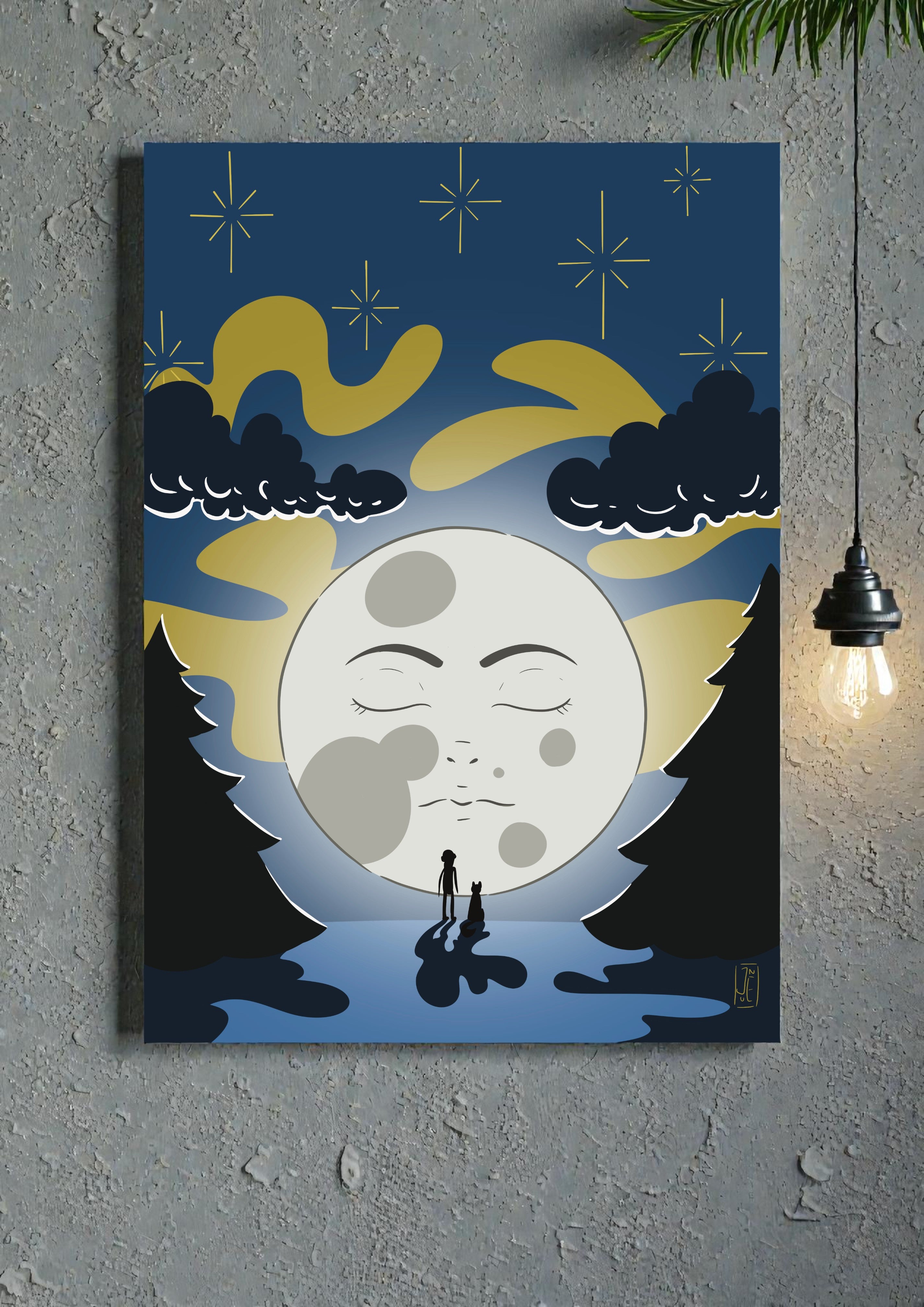 Illustration Hunvreoù Paper –  – univers poétique nature Bretagne