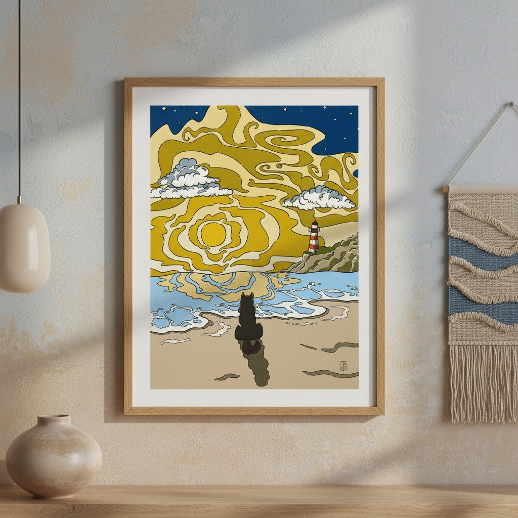 Illustration Hunvreoù Paper –  – univers poétique nature Bretagne