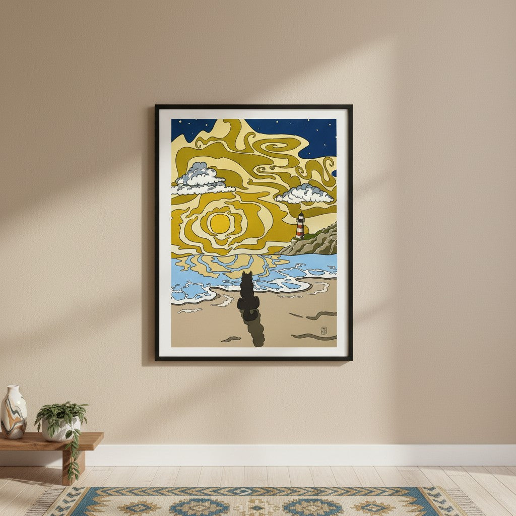 Illustration Hunvreoù Paper –  – univers poétique nature Bretagne