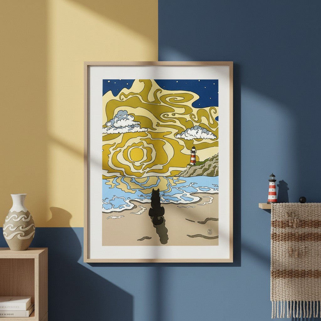 Illustration Hunvreoù Paper –  – univers poétique nature Bretagne