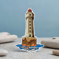 Illustration Hunvreoù Paper – Phare Jument - Stickers – univers poétique nature Bretagne
