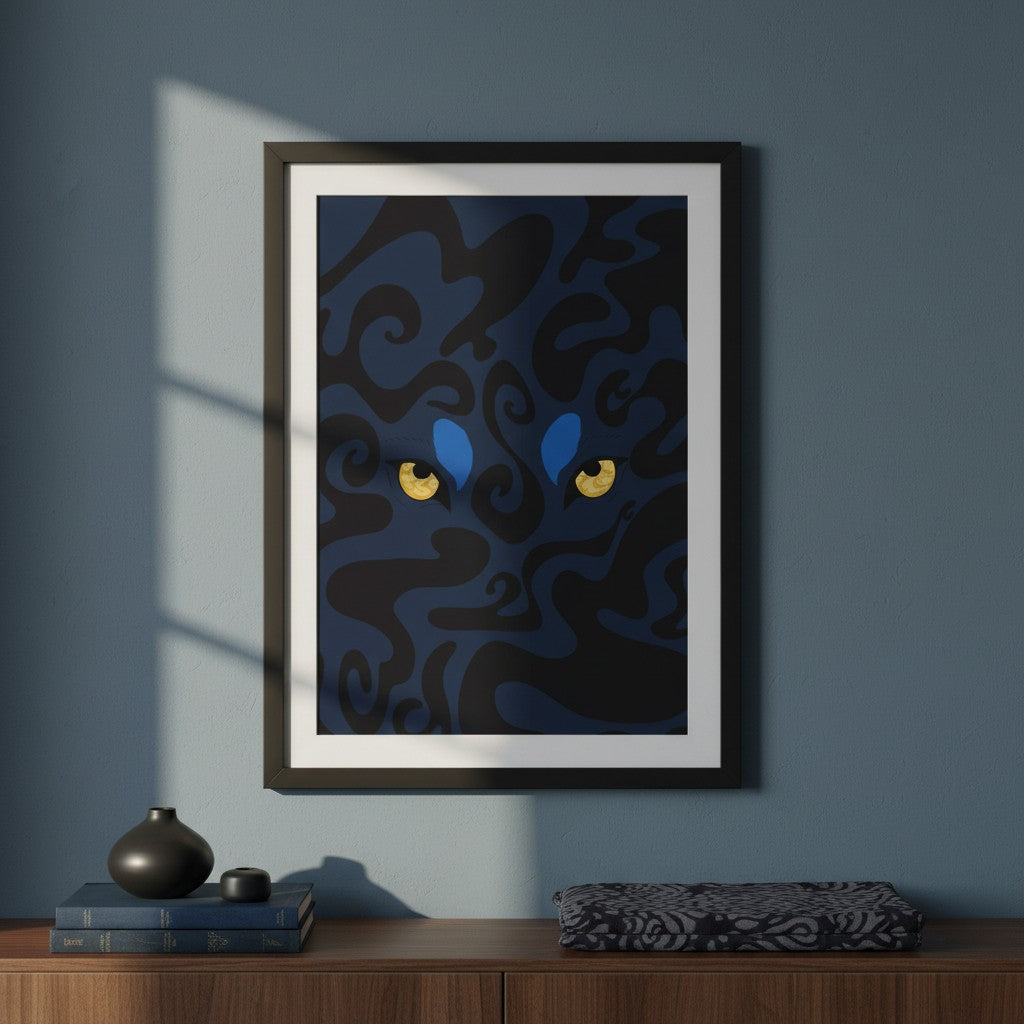 Illustration Hunvreoù Paper – Mystère - Affiche – univers poétique nature Bretagne