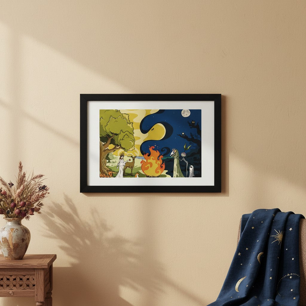 Illustration Hunvreoù Paper –  – univers poétique nature Bretagne