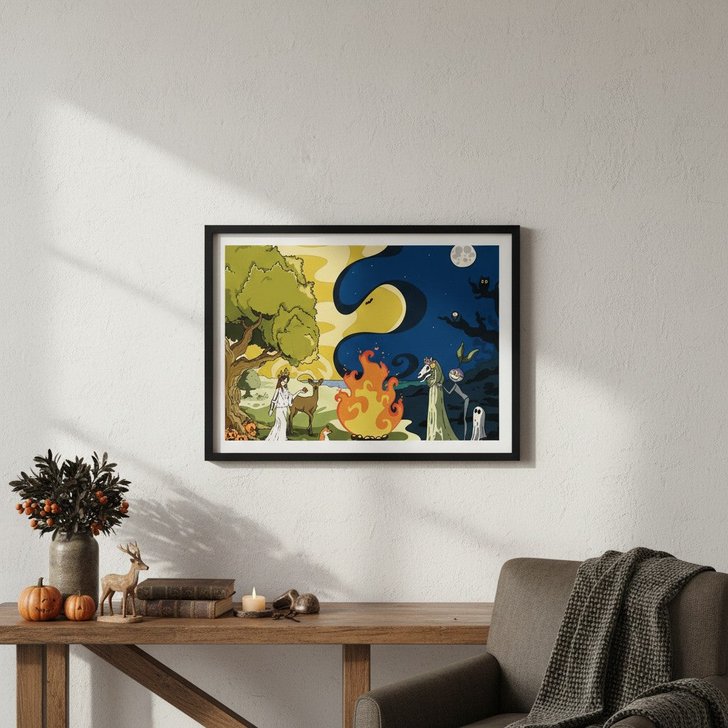 Illustration Hunvreoù Paper –  – univers poétique nature Bretagne