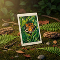 Illustration Hunvreoù Paper – Tigre - Carte – univers poétique nature Bretagne