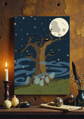 Illustration Hunvreoù Paper – Trompe l'oeil - Affiche – univers poétique nature Bretagne