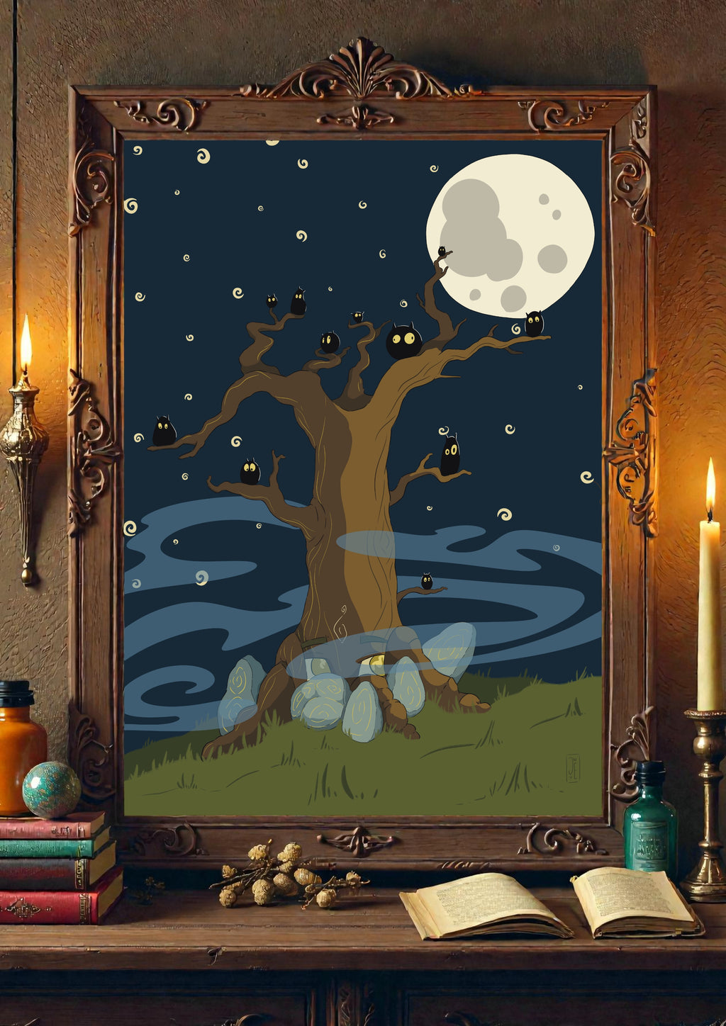 Illustration Hunvreoù Paper –  – univers poétique nature Bretagne